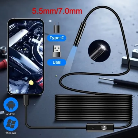3-in-1 USB Endoscope Camera