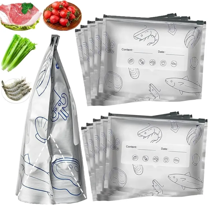 30-Pack Set Aluminum Foil Bag