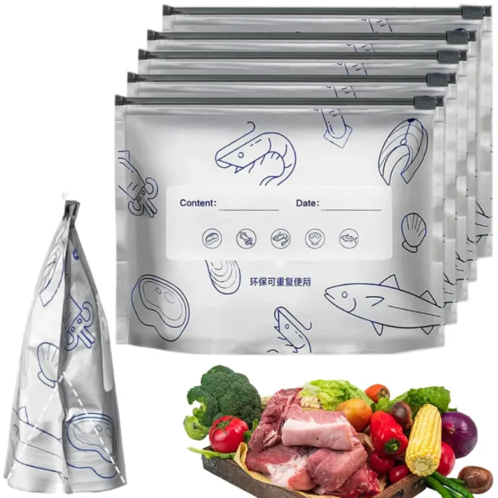 10-Pack Set Aluminum Foil Bag