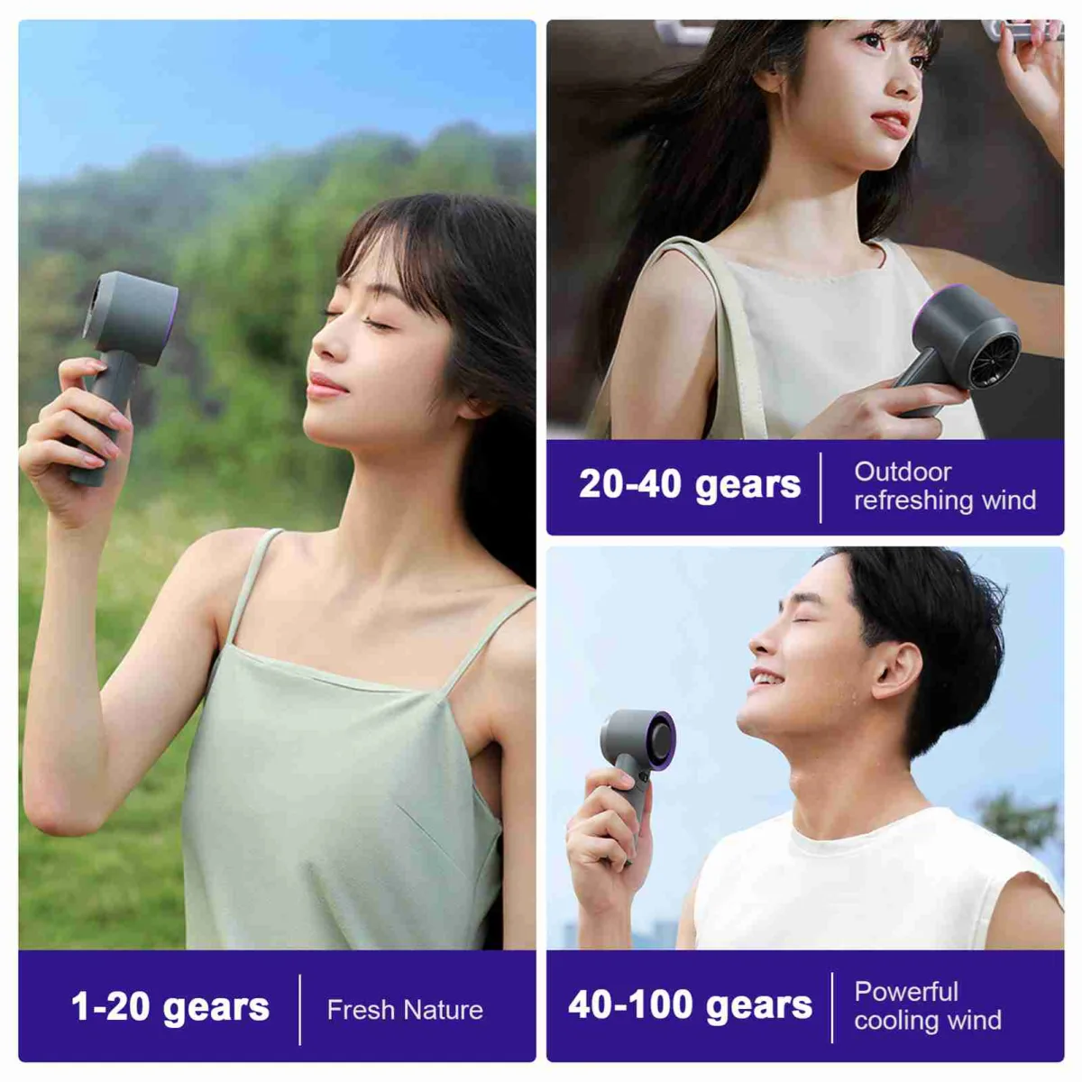 Portable Handheld Turbo Fan
