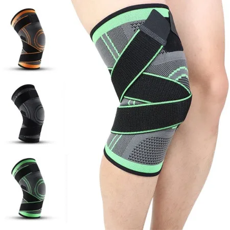 Knee Support Brace Compression Strap Sleeve Sports Protector Ligament adjustable Knee Cap Pad