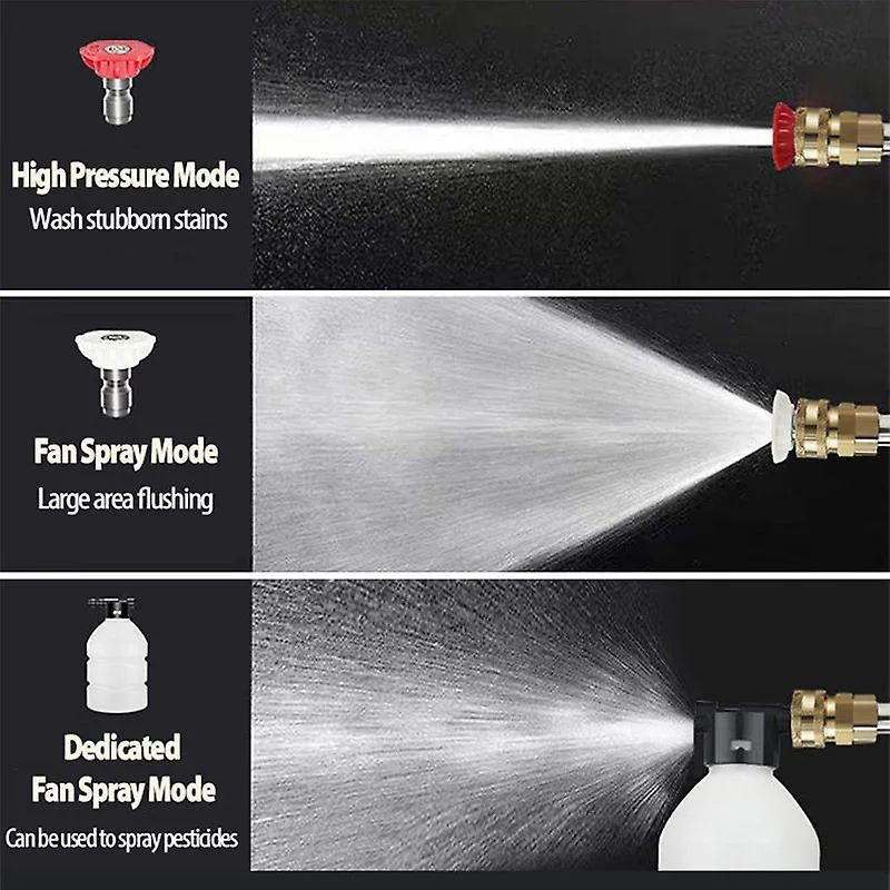Rechargeable Car Washer Duble Battery
