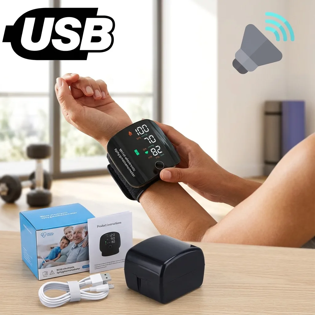Rechargeable Digital Blood Pressure Monitor