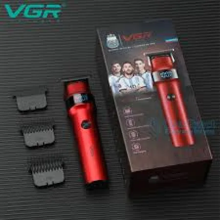 VGR V-987 Rosso Professional Beard and Moustache Trimmer for Men