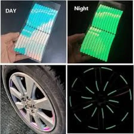 veneer car wheel tire  car stickers decoration product 20 peice